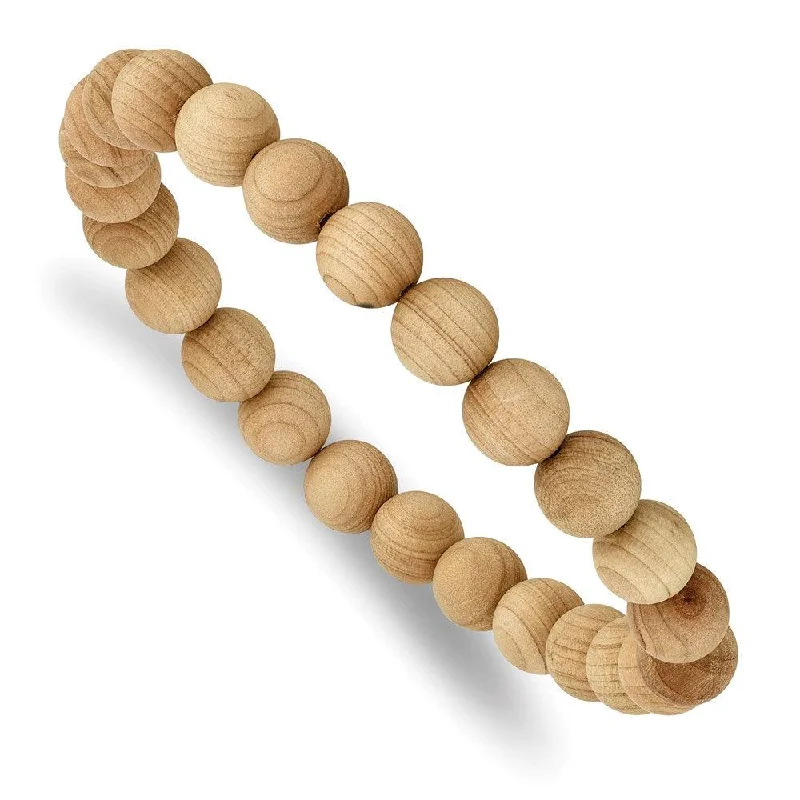 Cypress Wood Stretch Bracelet