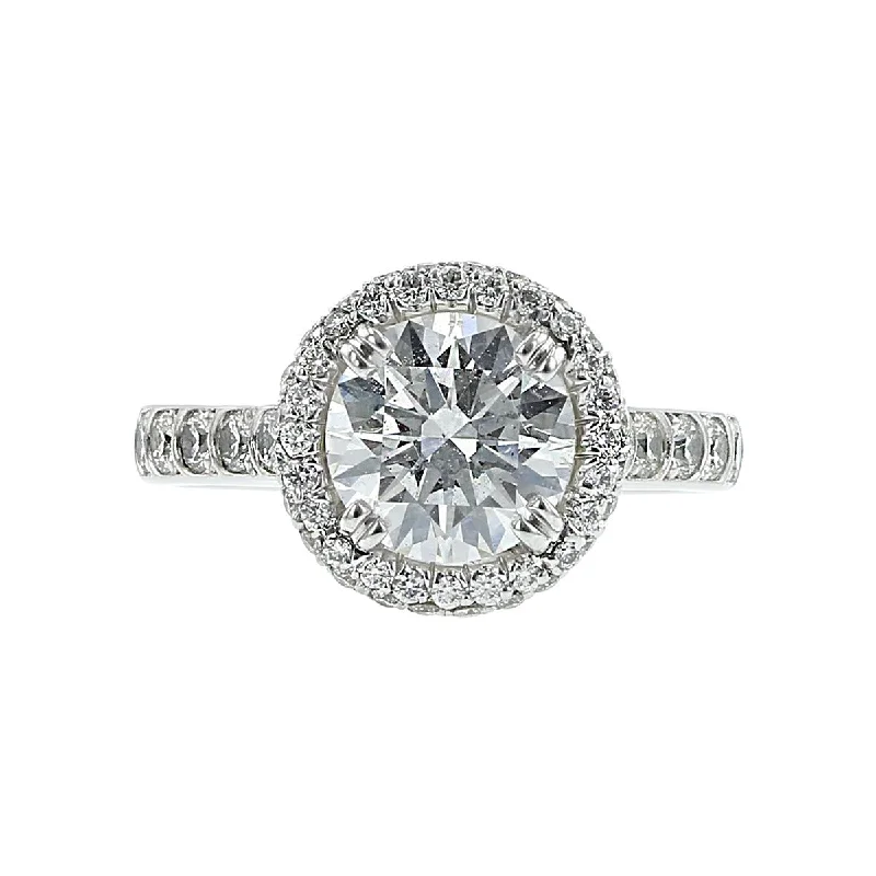 1.50-Carat Fire & Ice Diamond Engagement Ring