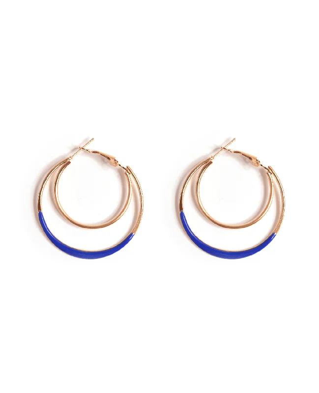 Vivid Colors Hoop Earring