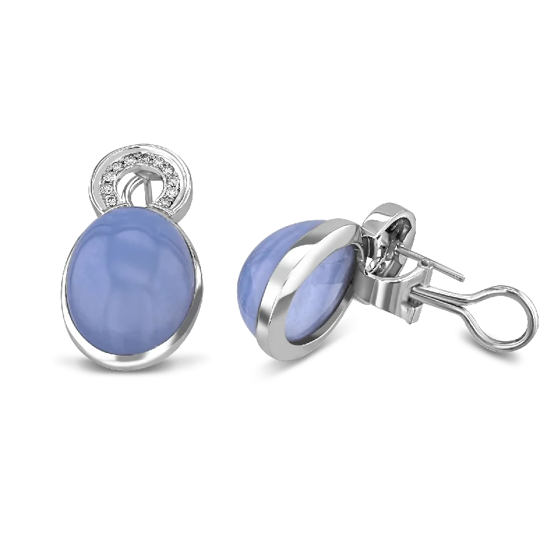 Azure Ice Earrings