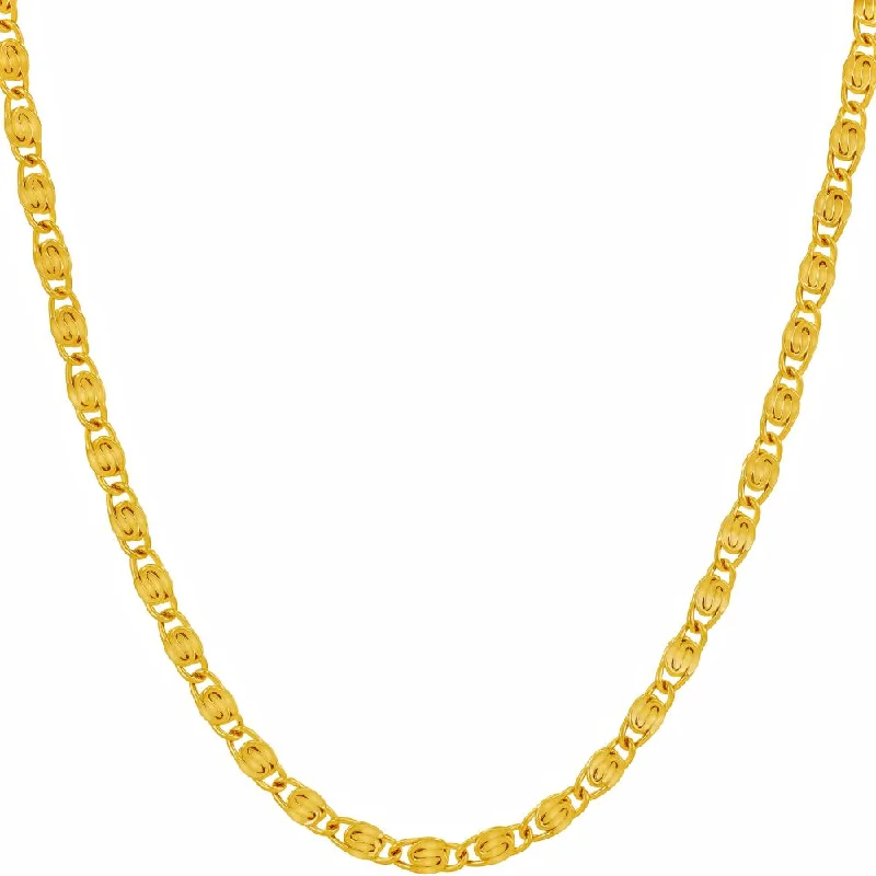 3mm Scroll Chain Necklace