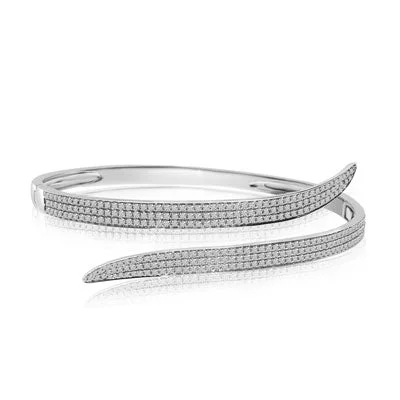 CROSSOVER DIAMOND BRACELET TB2592W