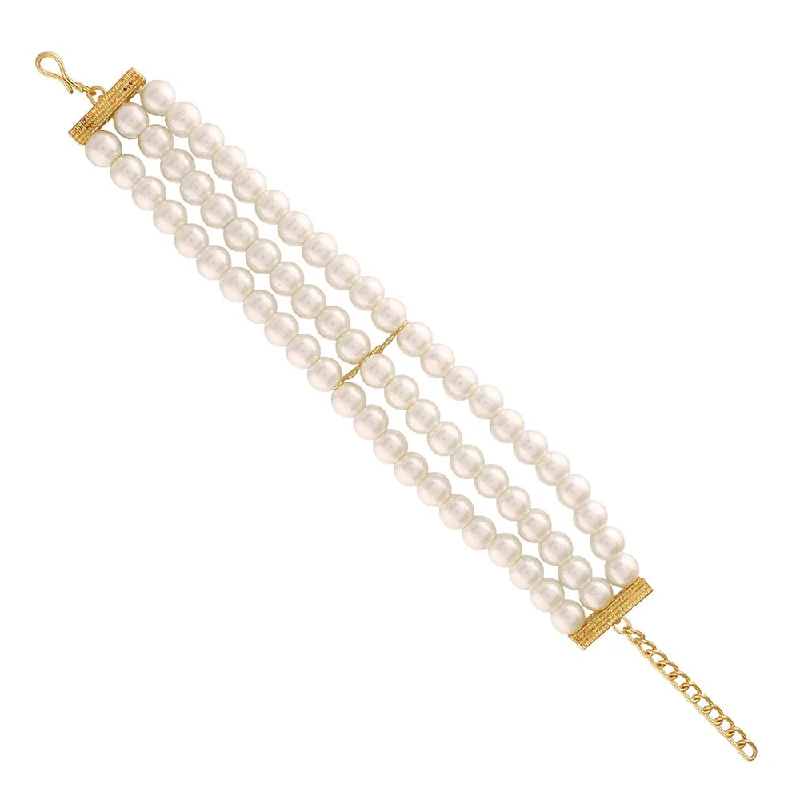 Etnico Gold-Plated Layered Bracelet (Women) - ADB228