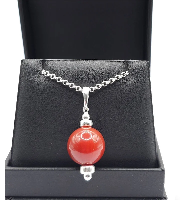 CARNELIAN- PENDANT/NECKLACE