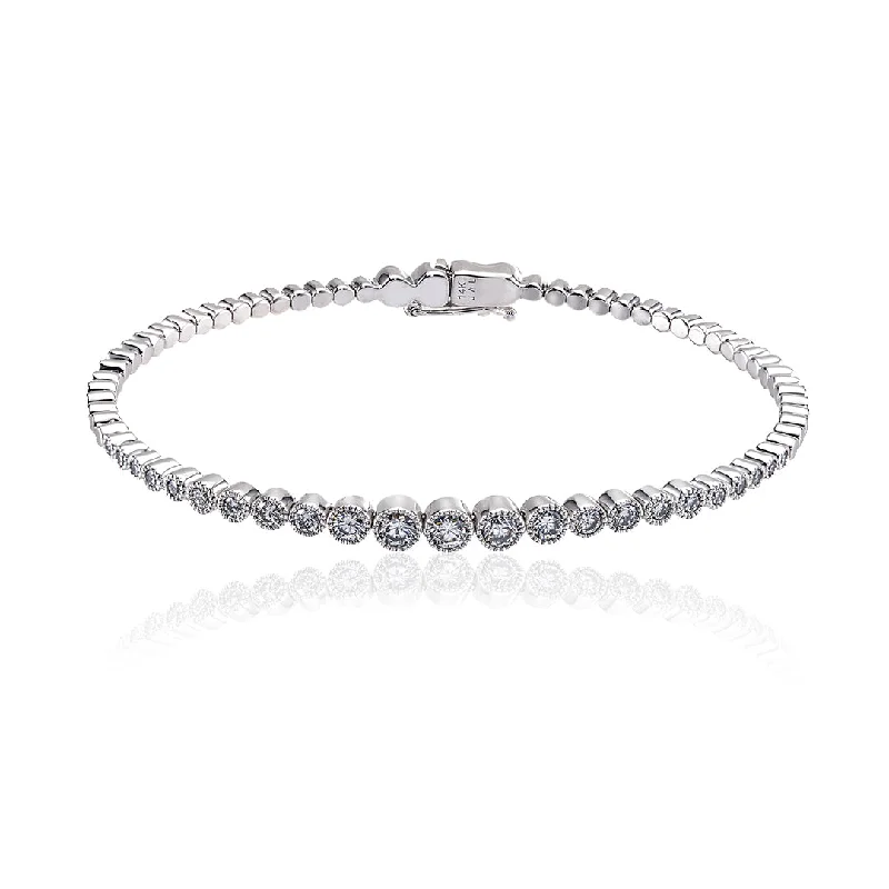 SPRYNGS/1.1CT DIAMOND BRACELET BVB1041W