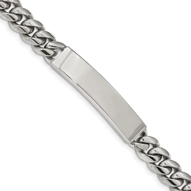 Stainless Steel Polished 8.25in ID Bracelet