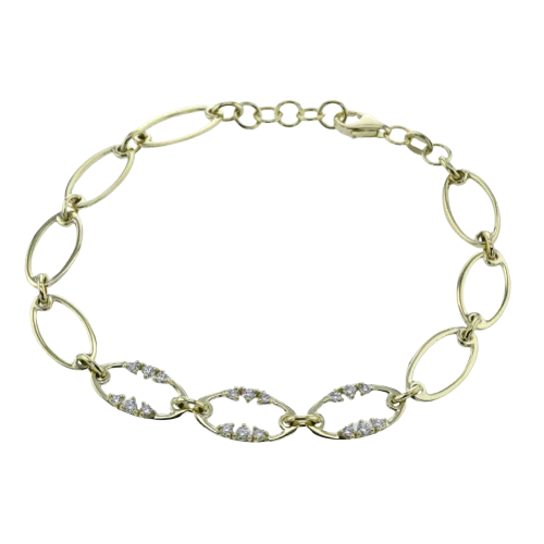 BRACELET IN 14K GOLD WITH DIAMONDS
REGULAR ZB857