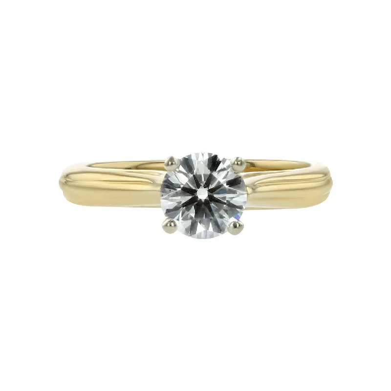 1.01-Carat Diamond Solitaire Engagement Ring