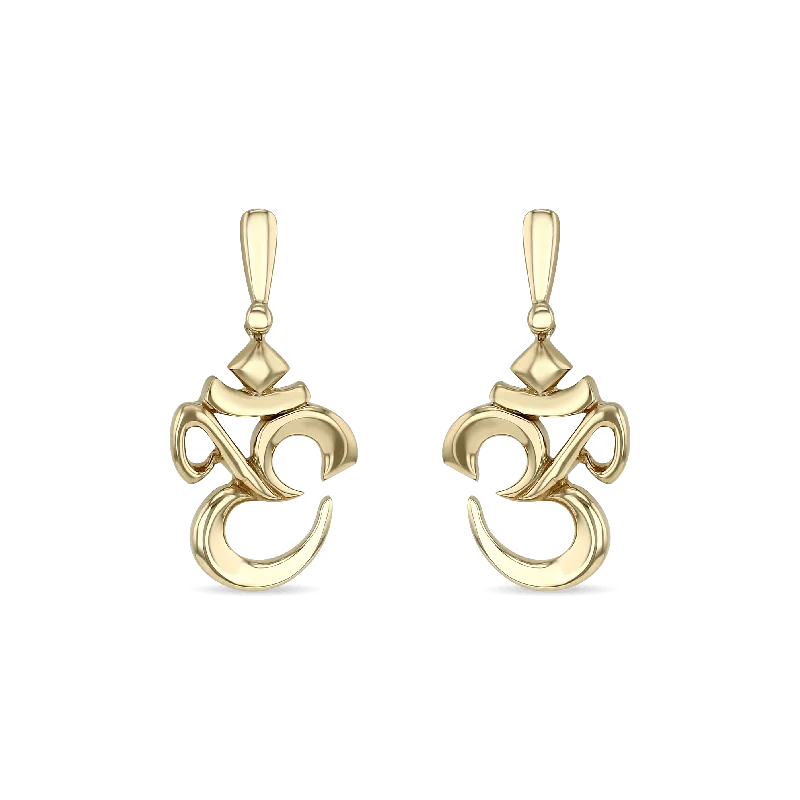 OM Earrings