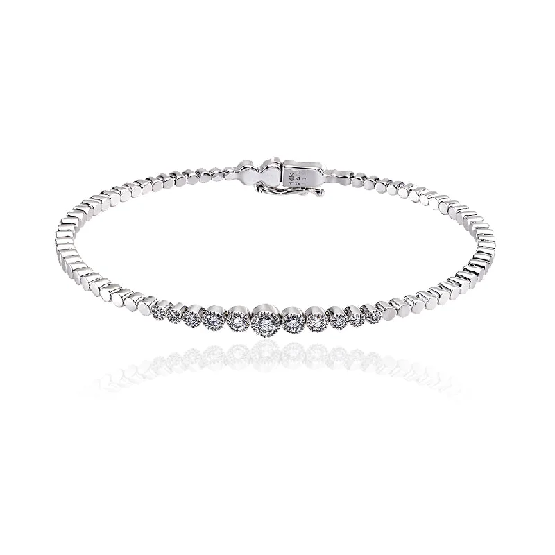 SPRYNGS/0.39CT DIAMOND BRACELET BVB1042W