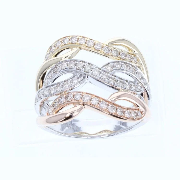 Le Vian 14K Tri Color Gold Ring