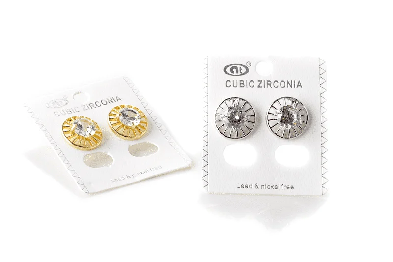 Radiant Beauty Stud Earrings