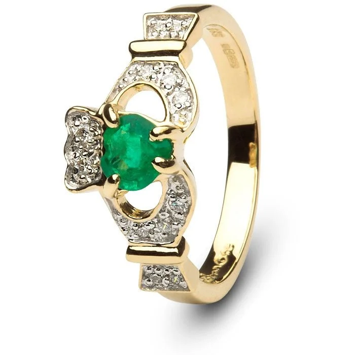 Ladies Claddagh Engagement Ring SL-14L68ED