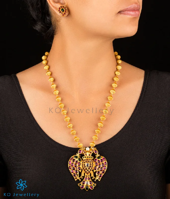 The Niyathi Gandaberunda Silver Necklace